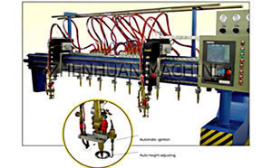 Máquina cortadora de plasma CNC